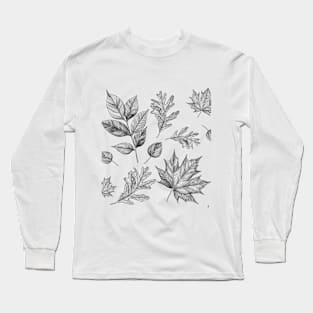 Fallen Leaves Long Sleeve T-Shirt